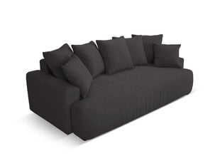 Sofa Micadoni Bette, 221x104x93 cm, juoda kaina ir informacija | Sofos | pigu.lt