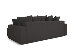 Sofa Micadoni Bette, 221x104x93 cm, juoda kaina ir informacija | Sofos | pigu.lt