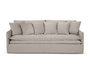 Sofa Micadoni Boho, 223x106x89 cm, smėlio spalvos kaina ir informacija | Sofos | pigu.lt