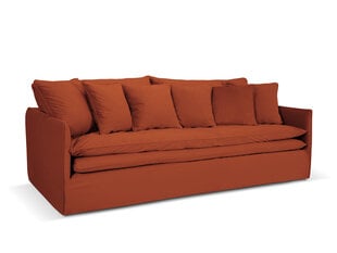 Sofa Micadoni Boho, 223x106x89 cm, oranžinė kaina ir informacija | Sofos | pigu.lt