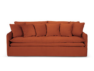 Sofa Micadoni Boho, 223x106x89 cm, oranžinė kaina ir informacija | Sofos | pigu.lt