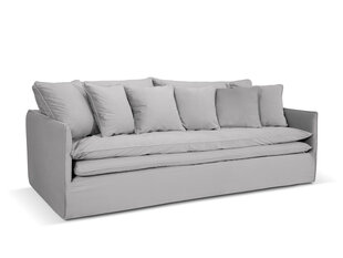 Sofa Micadoni Boho, 223x106x89 cm, pilka kaina ir informacija | Sofos | pigu.lt