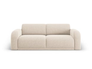 Sofa Micadoni Erin, 222x100x79 cm, smėlio spalvos kaina ir informacija | Sofos | pigu.lt