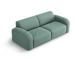 Sofa Micadoni Erin, 222x100x79 cm, žalia kaina ir informacija | Sofos | pigu.lt