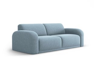 Sofa Micadoni Erin, 222x100x79 cm, mėlyna kaina ir informacija | Sofos | pigu.lt