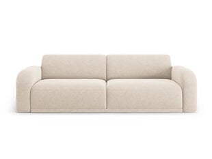 Sofa Micadoni Erin, 242x100x79 cm, smėlio spalvos kaina ir informacija | Sofos | pigu.lt