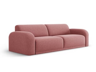 Sofa Micadoni Erin, 242x100x79 cm, rožinė kaina ir informacija | Sofos, sofos-lovos | pigu.lt