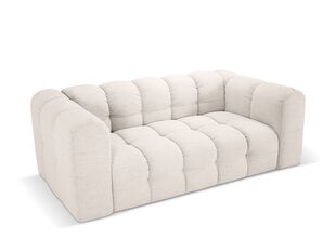 Sofa Micadoni Mellow, 193x106x75 cm, balta kaina ir informacija | Sofos | pigu.lt