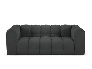 Sofa Micadoni Mellow, 193x106x75 cm, juoda kaina ir informacija | Sofos | pigu.lt