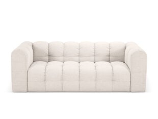 Sofa Micadoni Mellow, 220x106x75 cm, balta kaina ir informacija | Sofos | pigu.lt