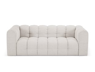 Sofa Micadoni Mellow, 220x106x75 cm, balta kaina ir informacija | Sofos | pigu.lt