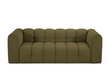 Sofa Micadoni Mellow, 220x106x75 cm, žalia kaina ir informacija | Sofos | pigu.lt