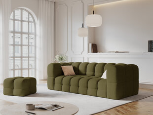 Sofa Micadoni Mellow, 220x106x75 cm, žalia kaina ir informacija | Sofos | pigu.lt