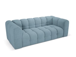 Sofa Micadoni Mellow, 220x106x75 cm, mėlyna kaina ir informacija | Sofos | pigu.lt