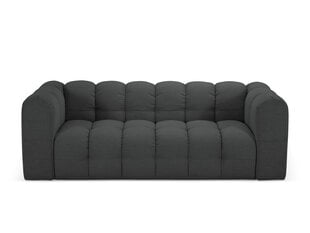 Sofa Micadoni Mellow, 220x106x75 cm, juoda kaina ir informacija | Sofos | pigu.lt