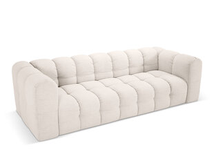 Sofa Micadoni Mellow, 247x106x75 cm, balta kaina ir informacija | Sofos | pigu.lt