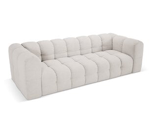 Sofa Micadoni Mellow, 247x106x75 cm, balta kaina ir informacija | Sofos | pigu.lt