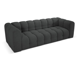 Sofa Micadoni Mellow, 247x106x75 cm, juoda kaina ir informacija | Sofos | pigu.lt