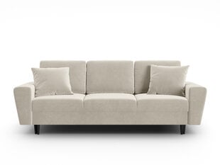 Sofa-lova Micadoni Moghan, 235x100x88 cm, smėlio spalvos kaina ir informacija | Sofos, sofos-lovos | pigu.lt