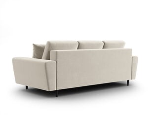 Sofa-lova Micadoni Moghan, 235x100x88 cm, smėlio spalvos kaina ir informacija | Sofos | pigu.lt