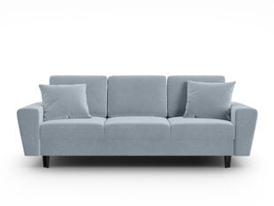 Sofa-lova Micadoni Moghan, 235x100x88 cm, mėlyna/pilka kaina ir informacija | Sofos | pigu.lt