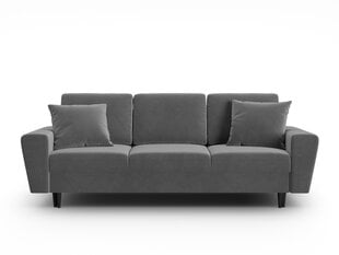 Sofa-lova Micadoni Moghan, 235x100x88 cm, pilka kaina ir informacija | Sofos | pigu.lt