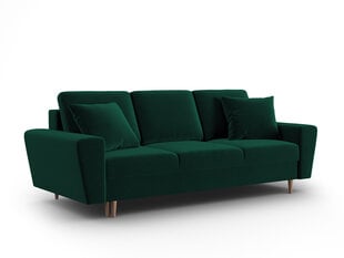 Sofa-lova Micadoni Moghan, 235x100x88 cm, žalia kaina ir informacija | Sofos | pigu.lt