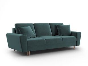 Sofa-lova Micadoni Moghan, 235x100x88 cm, mėlyna kaina ir informacija | Sofos | pigu.lt