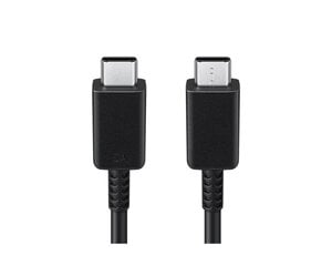 Samsung USB-C to USB-C laidas - juodas, 1 m. kaina ir informacija | Laidai telefonams | pigu.lt