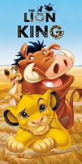 Jerry Fabrics полотенце Lion King, 70x140 см цена и информация | Полотенца | pigu.lt