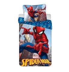 Jerry Fabrics детский комплект постельного белья Spiderman, 140x200, 2 части цена и информация | Детское постельное бельё | pigu.lt