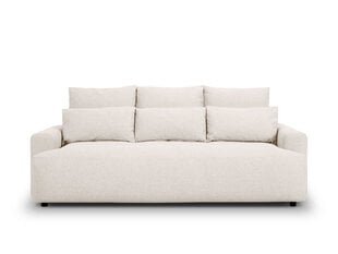 Sofa Cosmopolitan Design Leeds 3, smėlio kaina ir informacija | Sofos | pigu.lt