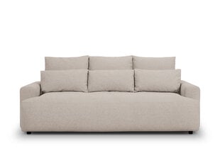 Sofa Cosmopolitan Design Leeds 3, smėlio kaina ir informacija | Sofos | pigu.lt