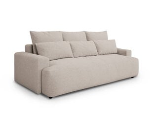 Sofa Cosmopolitan Design Leeds 3, smėlio kaina ir informacija | Sofos | pigu.lt