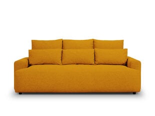 Sofa Cosmopolitan Design Leeds 3, geltona kaina ir informacija | Sofos | pigu.lt