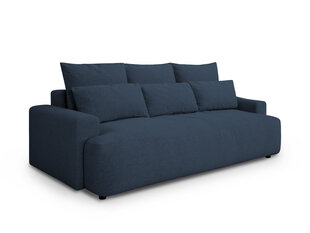 Sofa Cosmopolitan Design Leeds 3, mėlyna kaina ir informacija | Sofos | pigu.lt