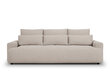 Sofa-lova Cosmopolitan Design Leeds 4, smėlio цена и информация | Sofos, sofos-lovos | pigu.lt