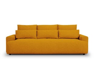 Sofa-lova Cosmopolitan Design Leeds 4, geltona kaina ir informacija | Sofos | pigu.lt