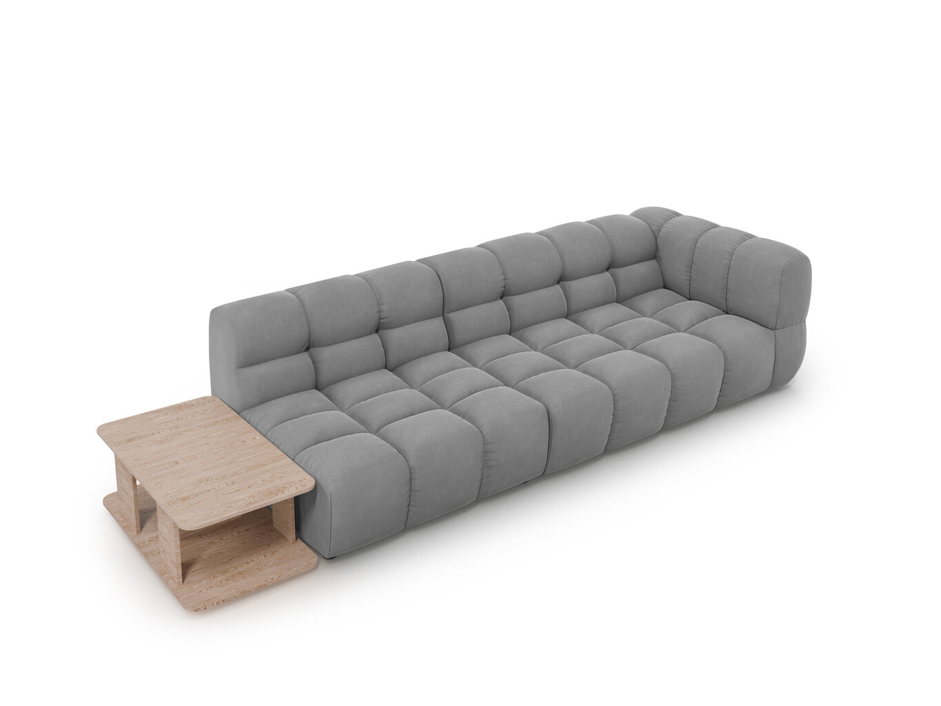 Modulinė sofa Cosmopolitan Design Sky 4, pilka цена и информация | Sofos | pigu.lt