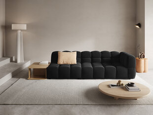 Modulinė sofa Cosmopolitan Design Sky 4, juoda kaina ir informacija | Sofos | pigu.lt