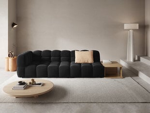 Modulinė sofa Cosmopolitan Design Sky 4, juoda kaina ir informacija | Sofos, sofos-lovos | pigu.lt