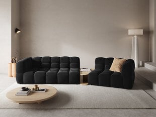 Modulinė sofa Cosmopolitan Design Sky 3, juoda kaina ir informacija | Sofos | pigu.lt