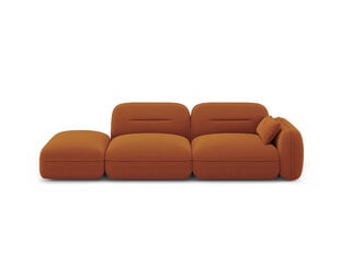 Sofa Cosmopolitan Design Sydney 3, oranžinė kaina ir informacija | Sofos | pigu.lt