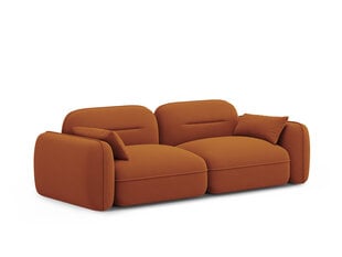 Sofa Cosmopolitan Design Sydney 3, oranžinė kaina ir informacija | Sofos | pigu.lt