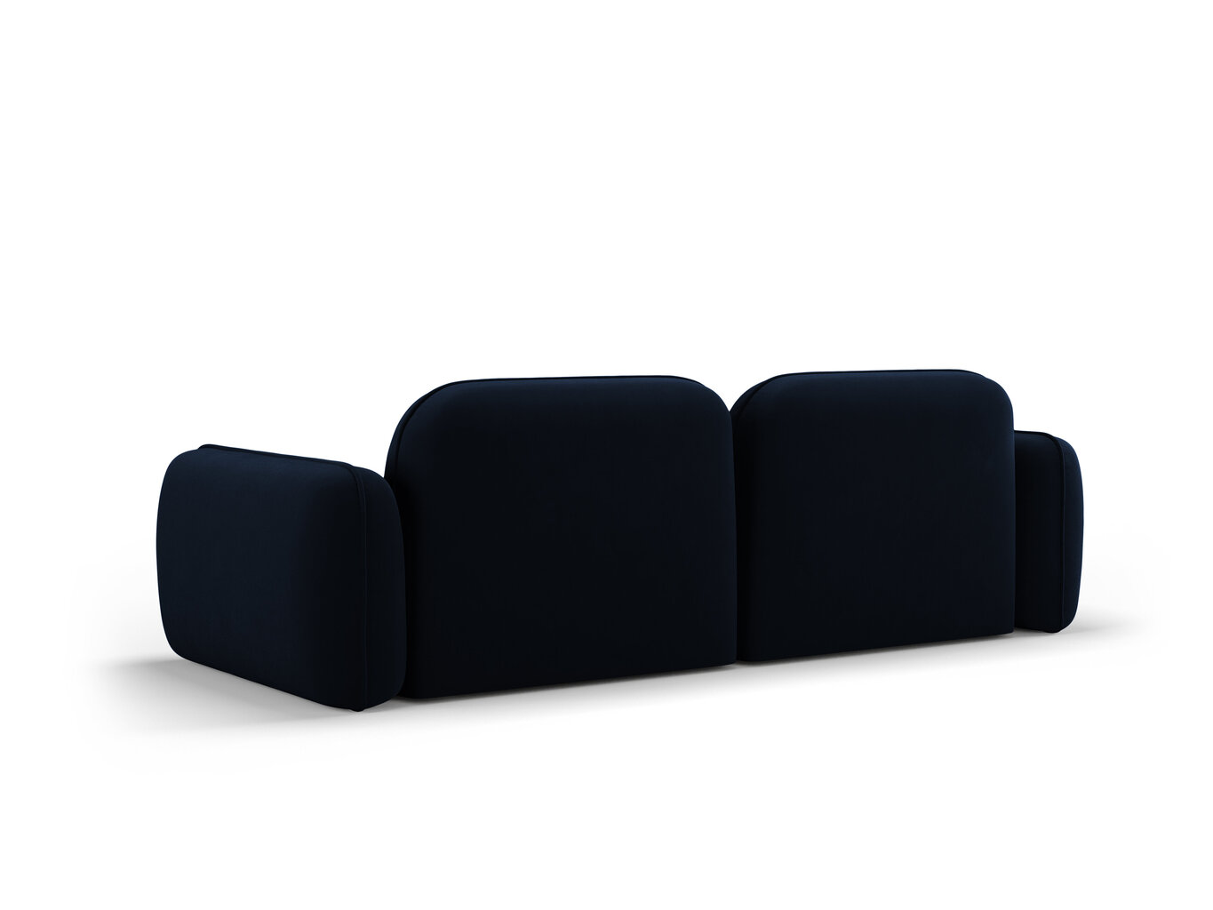 Sofa Cosmopolitan Design Sydney 3, mėlyna kaina ir informacija | Sofos | pigu.lt