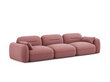 Sofa Cosmopolitan Design Sydney 4, rožinė kaina ir informacija | Sofos | pigu.lt