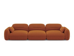 Sofa Cosmopolitan Design Sydney 4, oranžinė kaina ir informacija | Sofos | pigu.lt