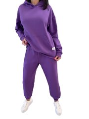 1969 Boutique Oversize 2 dalių sportinis Unisex Light kostiumas Viola kaina ir informacija | Sportinė apranga moterims | pigu.lt