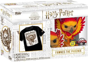 Funko POP! Harry Potter Fawkes the Phoenix exclusive + T-shirt L цена и информация | Атрибутика для игроков | pigu.lt