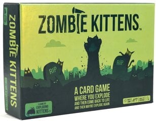 Настольная игра Zombie Kittens цена и информация | Атрибутика для игроков | pigu.lt